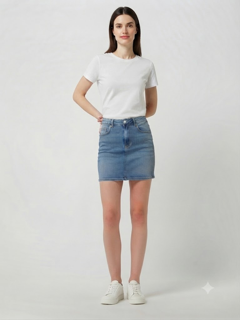 Essential Denim Skirt