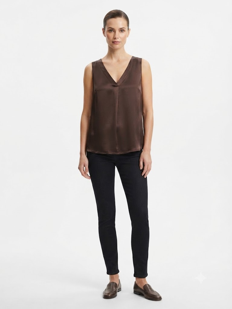 Luxe Sleeveless Blouse