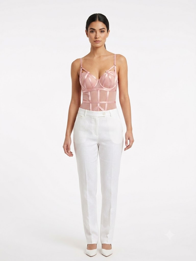 Blush Architect Bodysuit 