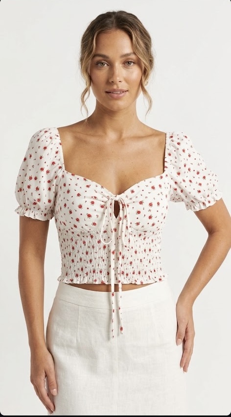 Amelie Floral Top 
