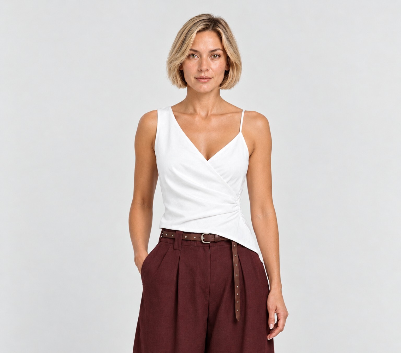 WRAP CAMISOLE TOP 