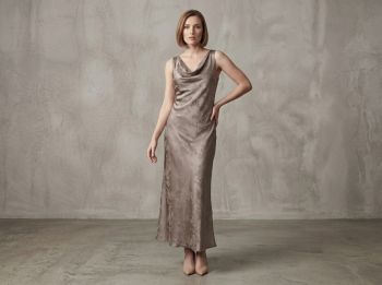 COWL NECK DRESS