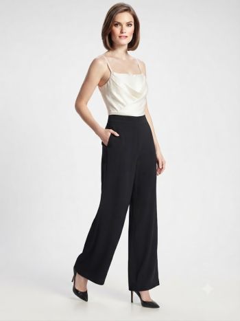 Satin CowlNeck Bodysuit