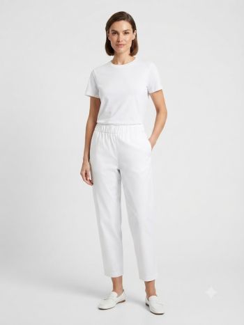 Pull - On Ankle Trouser