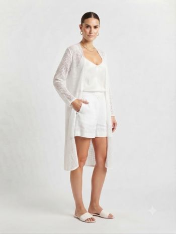 Pure Mesh Kaftan 