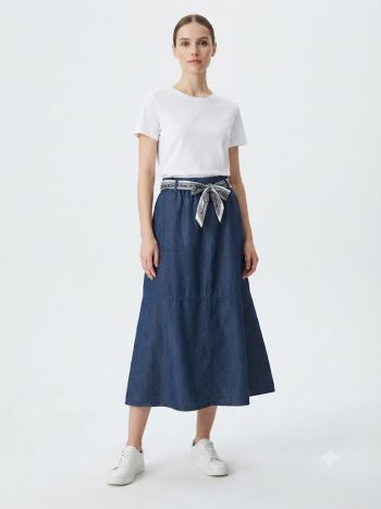 Denim Chic Skirt
