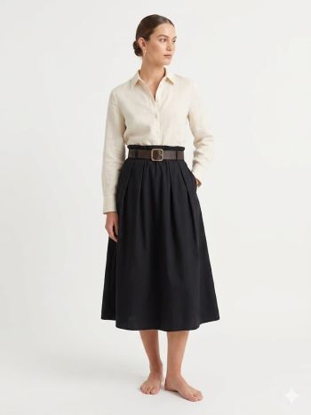 Amelie Pleated Skirt