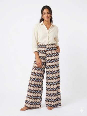 Sorrento Tile Print Pants