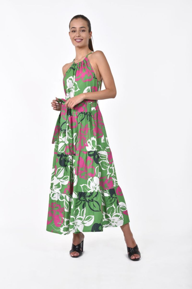 Marine floral dress Φωτογραφία από Marine floral dress