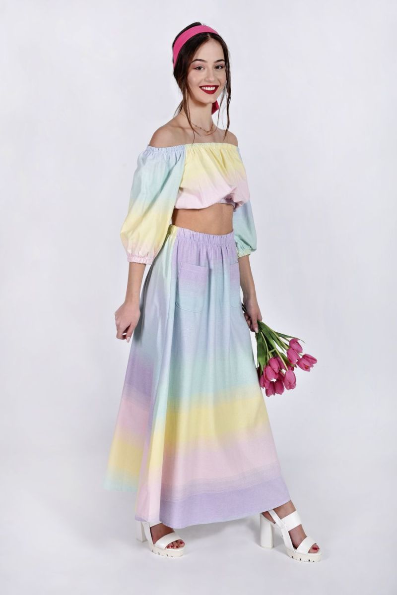 Tie dye φούστα Φωτογραφία από Tie dye φούστα