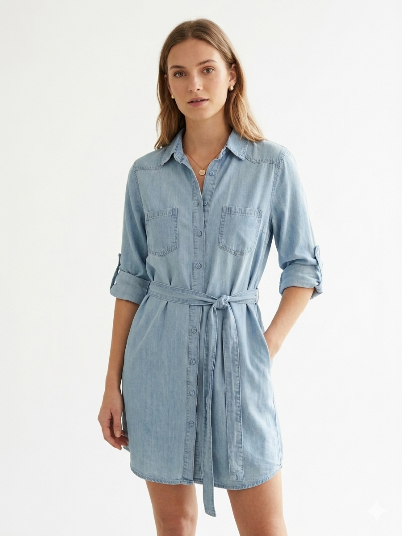 Φωτογραφία από The Essential Denim φόρεμα 