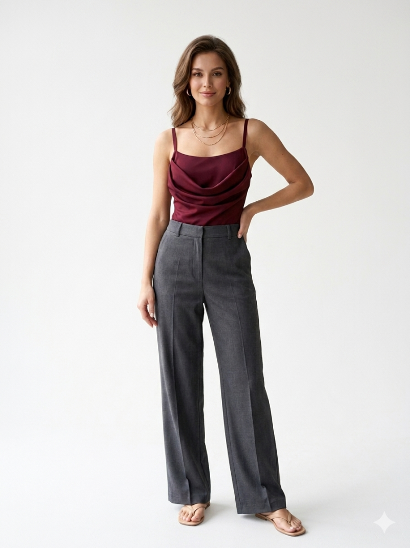 Φωτογραφία από Deep Merlot Drape κορμάκι