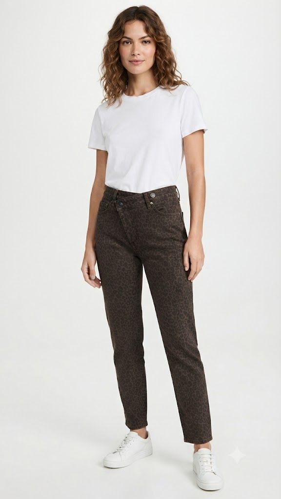 Φωτογραφία από Dark Leopard Crossover Jeans 