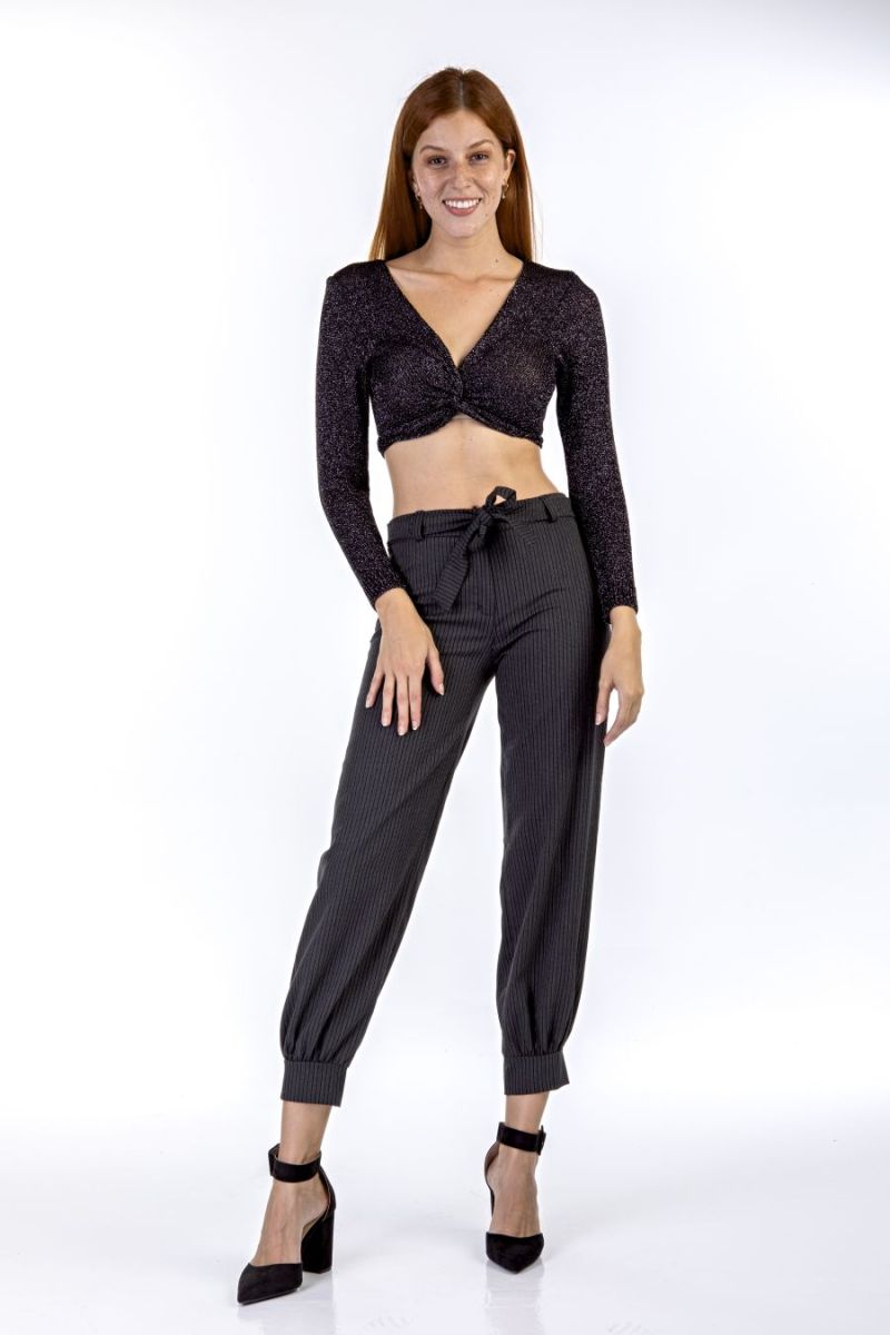 Lurex crop top Φωτογραφία από Lurex crop top