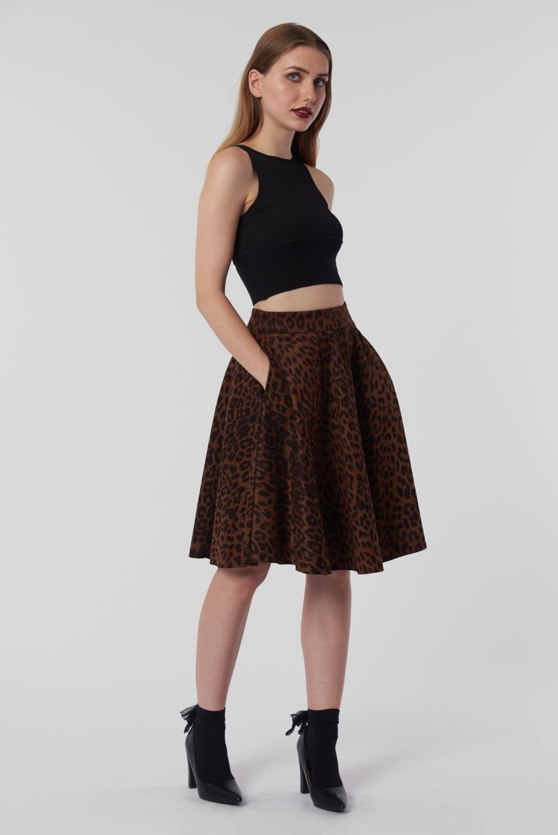 Animal print φούστα Φωτογραφία από Animal print φούστα