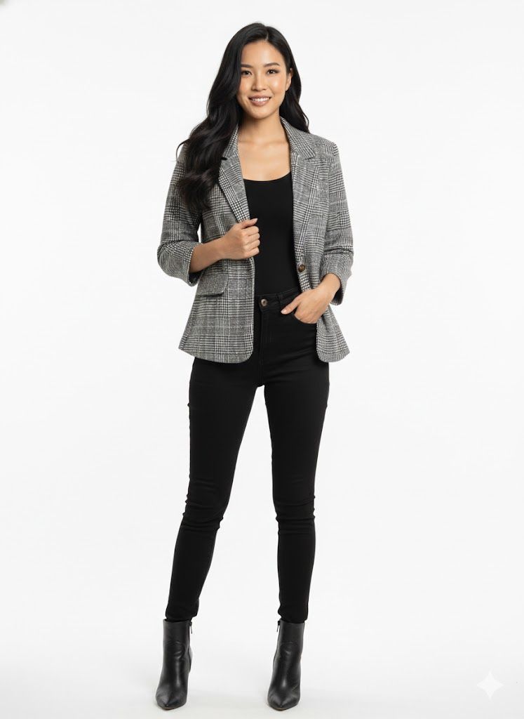 "The Tailored Tweed" σακάκι Φωτογραφία από "The Tailored Tweed" σακάκι