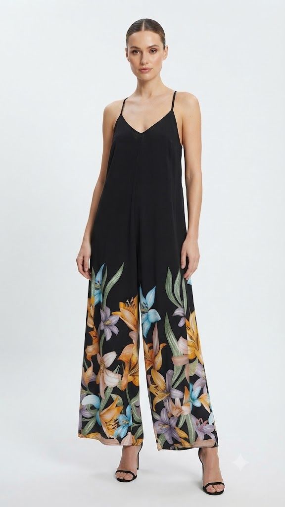 Φωτογραφία από Floral - hem Jumpsuit