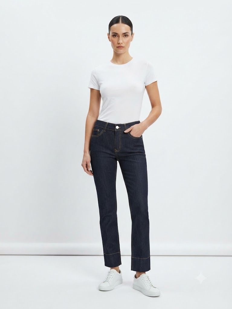 Premium Raw Indigo Jean Φωτογραφία από Premium Raw Indigo Jean