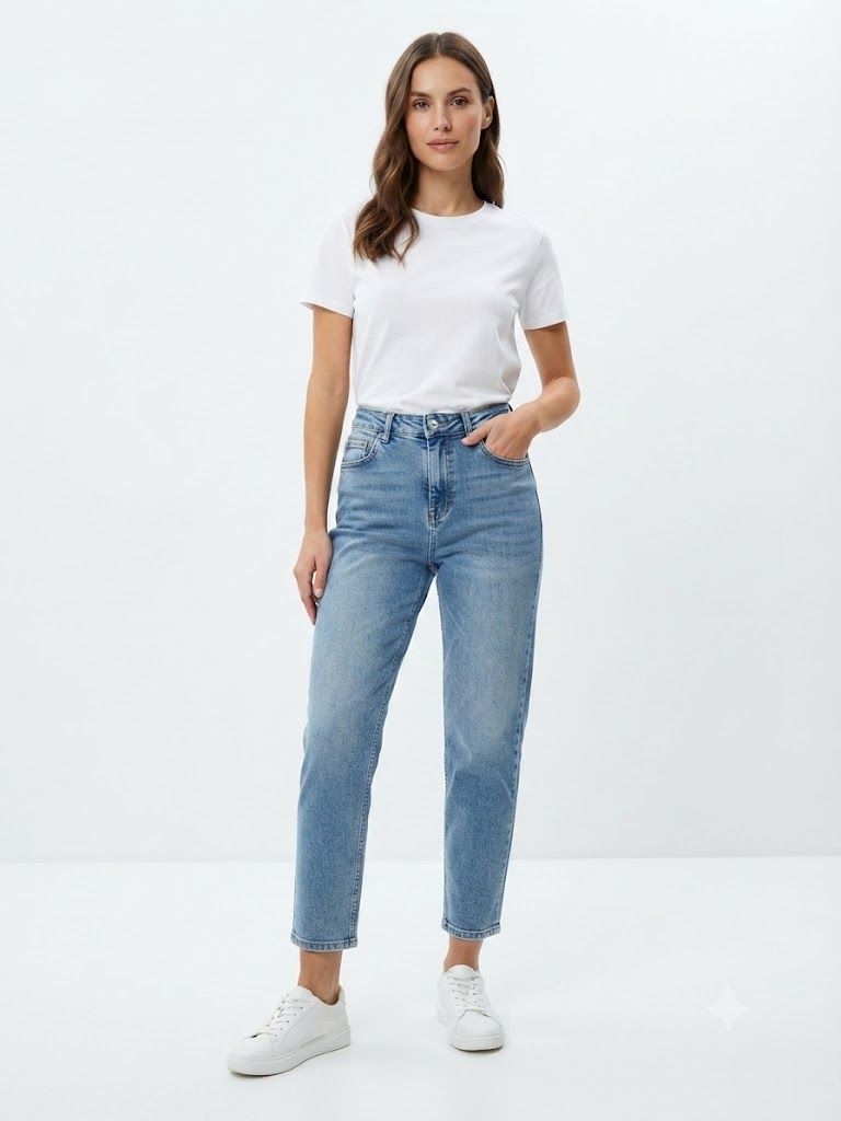 Classic Blue Mom Fit Φωτογραφία από Classic Blue Mom Fit