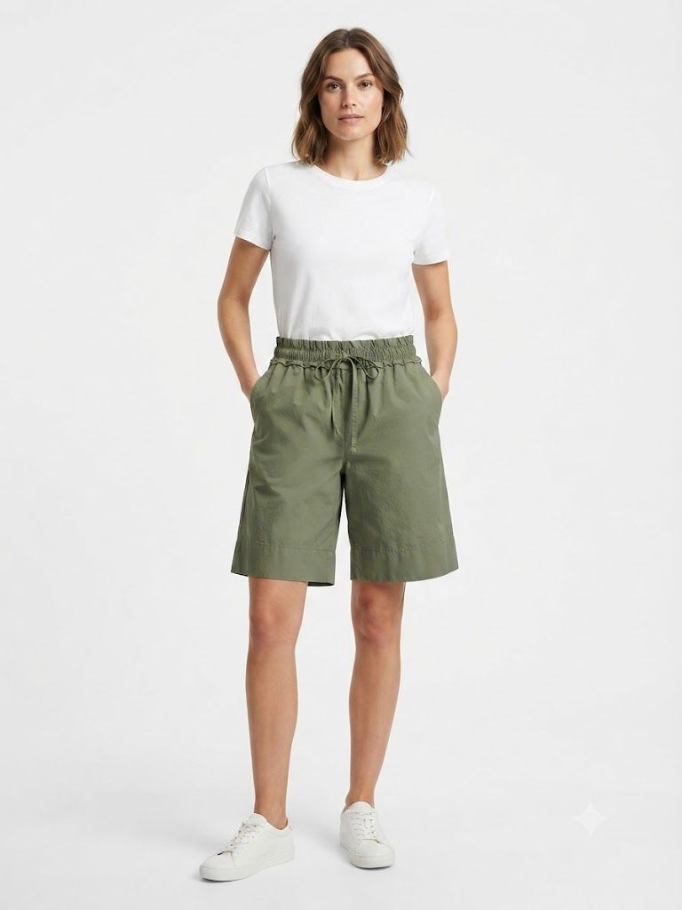 Φωτογραφία από Elasticated Cargo-Style Shorts