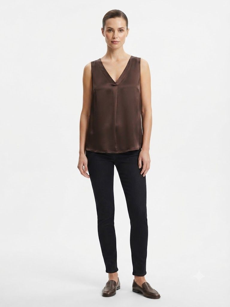 Φωτογραφία από Luxe Sleeveless Blouse