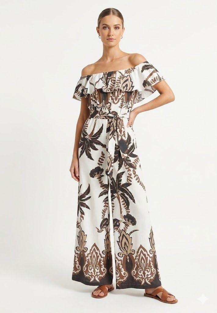 Φωτογραφία από Exotic Elegance Wide - Leg Ολόσωμη φόρμα 
