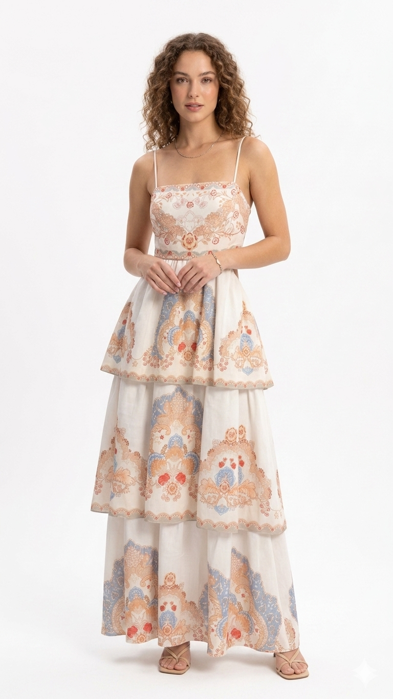 Φωτογραφία από Renaissance Tiered Maxi Dress