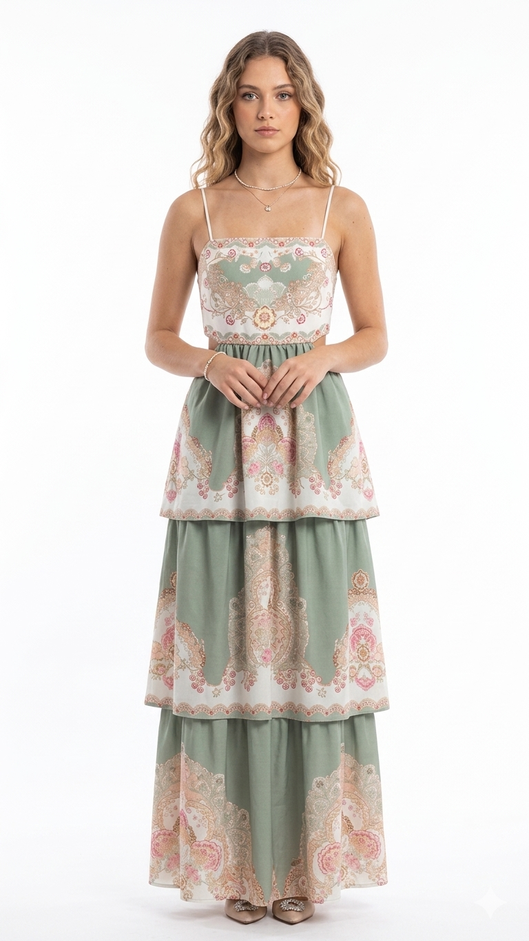 Φωτογραφία από Renaissance Tiered Maxi Dress