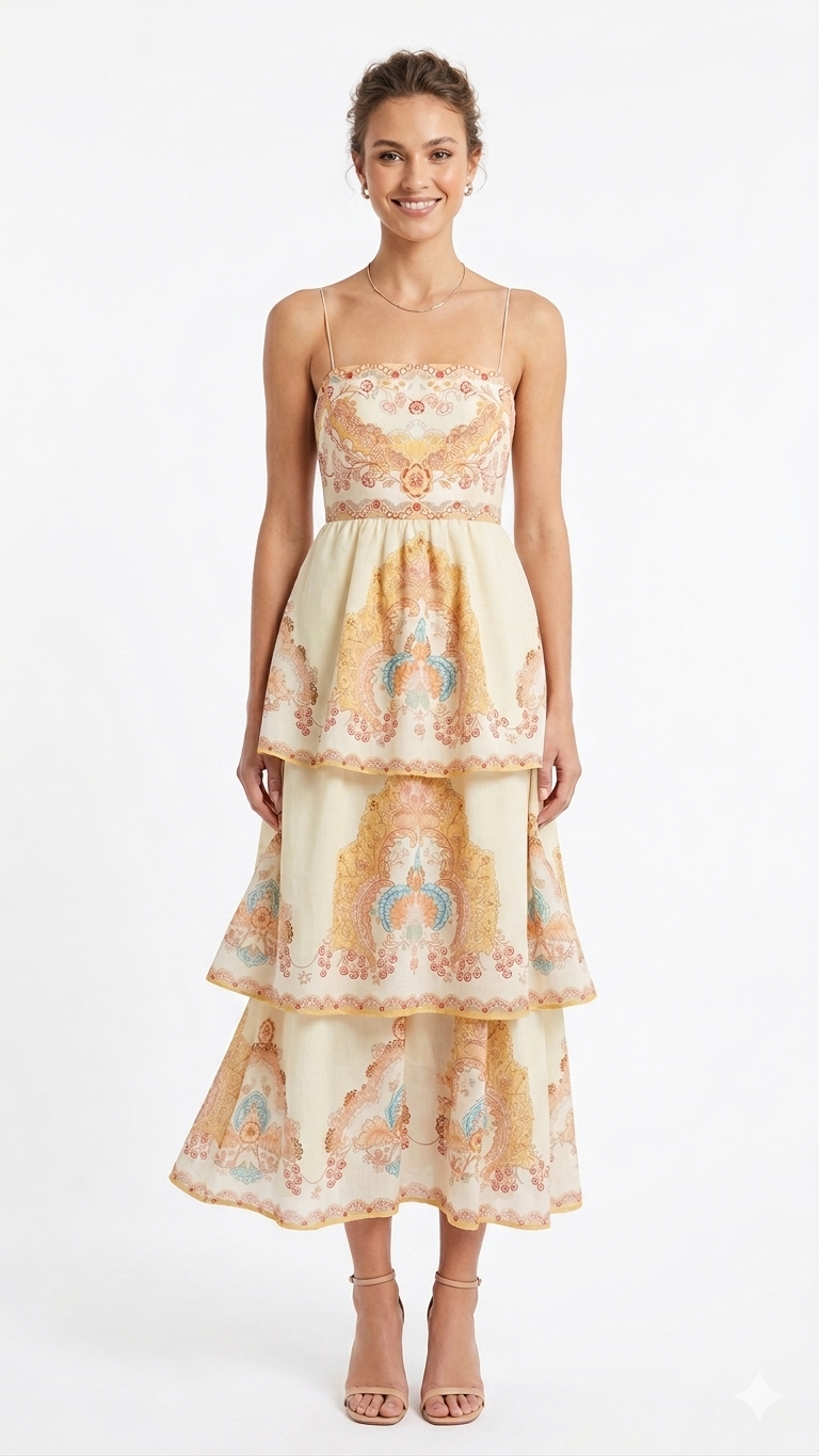 Φωτογραφία από Renaissance Tiered Maxi Dress