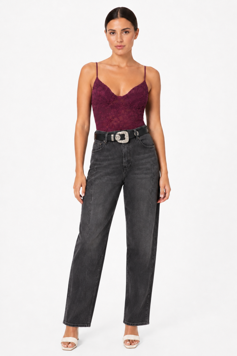 Φωτογραφία από DARK GREY DENIM JEANS