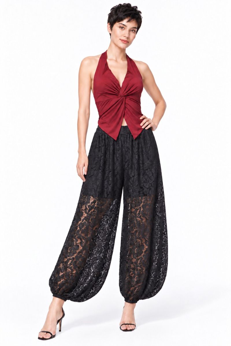 Φωτογραφία από SHEER LACE PANTS