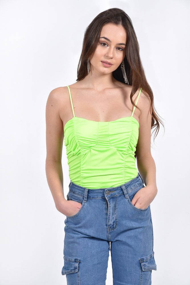 Φωτογραφία από Lycra κορμάκι lime 