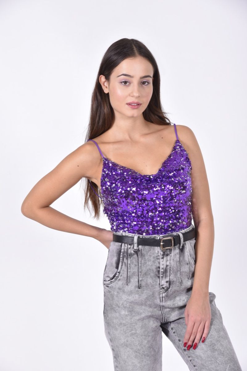 Φωτογραφία από Lingerie ντραπέ με παγιέτα